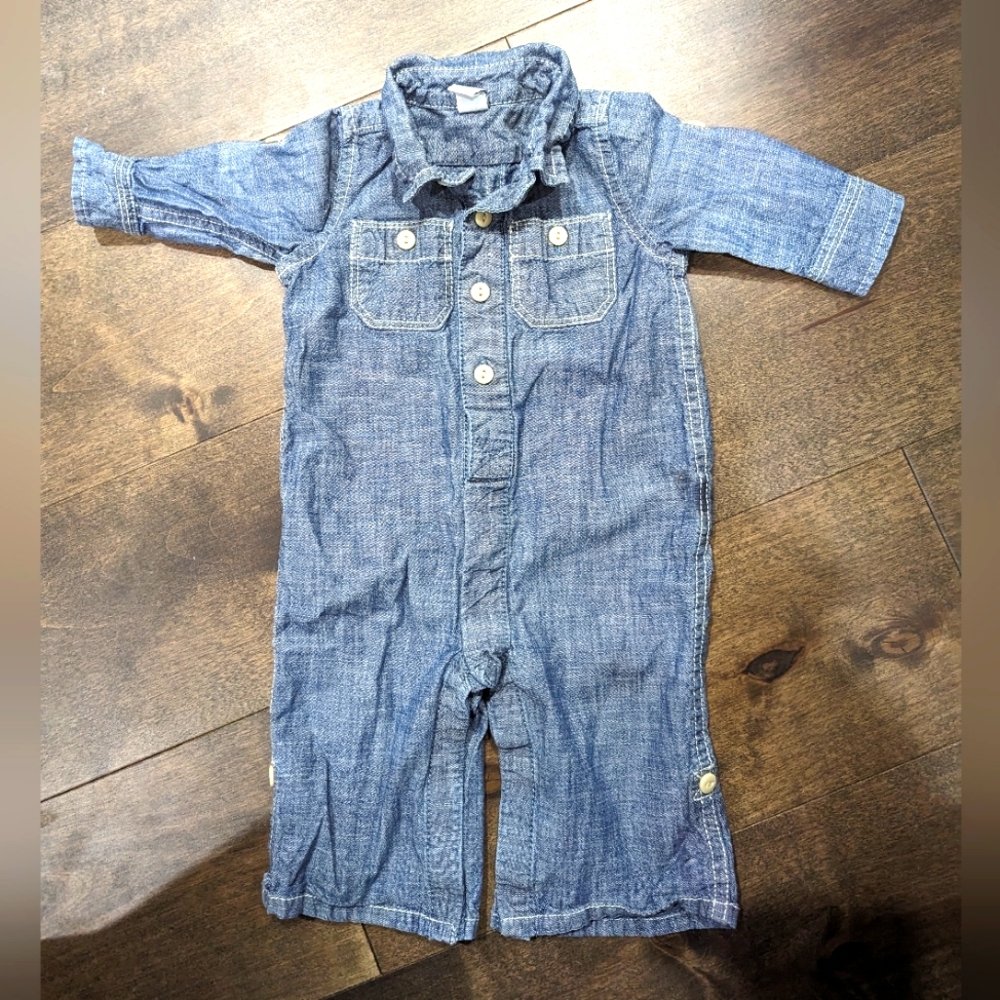 Baby Gap one piece jean romper